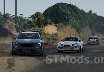 Map BeamNG Rally Championship Desert Map version 2.03 for BeamNG.drive