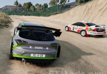 BeamNG Rally Championship Desert Map version 3.0 for BeamNG.drive