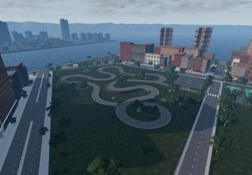 Map Brooklyn Park Map version 1.1 for BeamNG.drive (v0.30.x)
