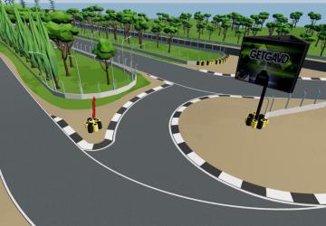 Cartoon Track Map version 11 for BeamNG.drive (v0.35.x)