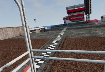 CCC Island Oval Map version 0.9 for BeamNG.drive (v0.35.x)