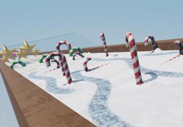 Christmas Endurance Map version 1.06 for BeamNG.drive (v0.31.x)
