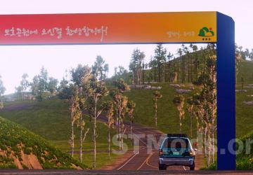 Daldong Township, Dongyoung County Map version 1.1 for BeamNG.drive (v0.35.x)