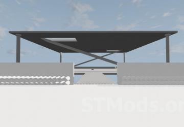 Derby Arena In The Sky Map version 0.3 for BeamNG.drive (v0.35.x)