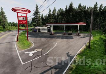 Map East Coast Beam Life Rework Map version 1 for BeamNG.drive (v0.35.x)