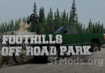 Map Foothills Off-Road Park Map version 2.9 for BeamNG.drive (v0.35.x)