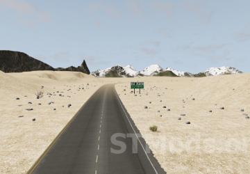Hexi Corridor Map version 1.1 for BeamNG.drive (v0.31.x)