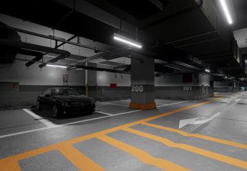 Map Kamurocho Underground Carpark Showroom (Yakuza 4) Map v1.0 for BeamNG.drive (v0.27.x-0.29.x)