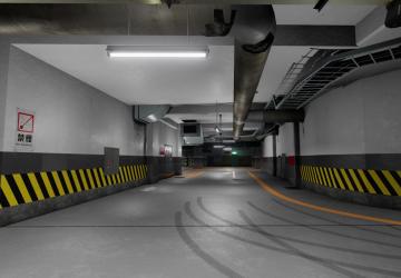 Map Kamurocho Underground Carpark Showroom (Yakuza 4) Map v1.0 for BeamNG.drive (v0.27.x-0.29.x)