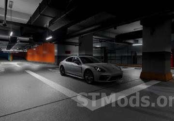 Kamurocho Underground Carpark Showroom (Yakuza 4) Map v2.0 for BeamNG.drive (v0.35.x)