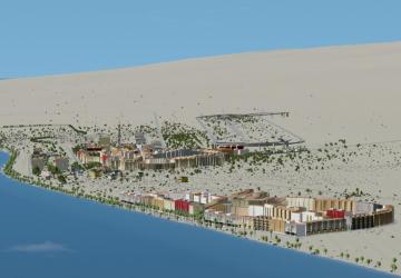 Map Lands of Sands Map version Update 5 Patch 3 for BeamNG.drive (v0.36.x)