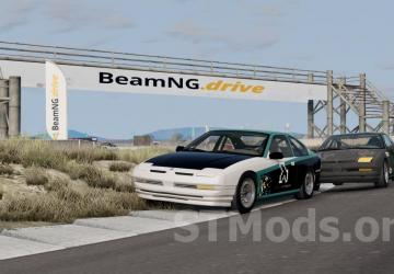 Map Lonestar Speedway USA Map version 1.25 for BeamNG.drive (v0.35.x)