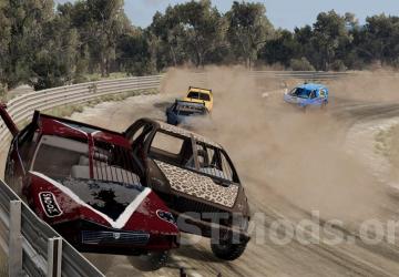 Map Lonestar Speedway USA Map version 1.25 for BeamNG.drive (v0.35.x)