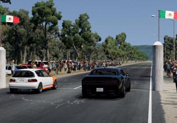 MEXICO RACE STREET Map version 1.5 for BeamNG.drive (v0.34.x)