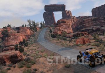 Map Moab, Utah version 1.3 for BeamNG.drive (v0.30.x)