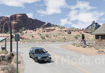 Map Moab, Utah version 1.3 for BeamNG.drive (v0.30.x)