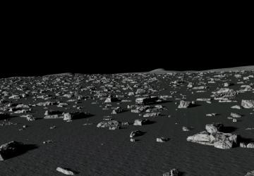 Map «Moon Basic 16x16KM» version 1.1 for BeamNG.drive