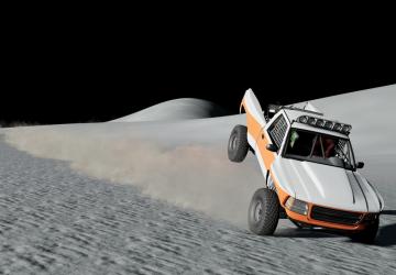 Map «Moon Basic 16x16KM» version 1.1 for BeamNG.drive