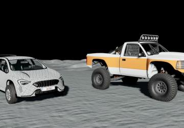 Map «Moon Basic 16x16KM» version 1.1 for BeamNG.drive