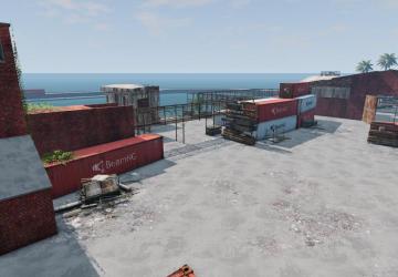 Map PBR Rock Island Map version 1.3 for BeamNG.drive (v0.34.x)