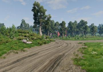 Map PBR Rock Island Map version 1.3 for BeamNG.drive (v0.34.x)