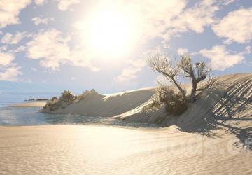 Map Pure Sands Map version 1.4 for BeamNG.drive (v0.35.x)