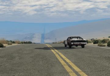 REKT Barren Dunes Wasteland Highway Map version 1 for BeamNG.drive (v0.36.x)