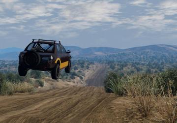Map REKT Desert Hills Baja Map version 1 for BeamNG.drive (v0.36.x)