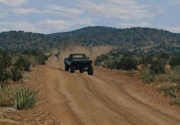 Map REKT Desert Hills Baja Map version 1 for BeamNG.drive (v0.36.x)