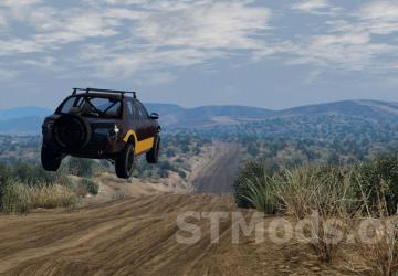 REKT Desert Hills Baja Map version 1.1 for BeamNG.drive (v0.36.x)