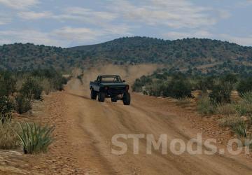 REKT Desert Hills Baja Map version 1.1 for BeamNG.drive (v0.36.x)