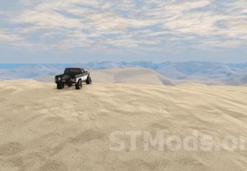 REKT Ridiculous Sand Dunes Map version 1.1.2 for BeamNG.drive (v0.35.x)