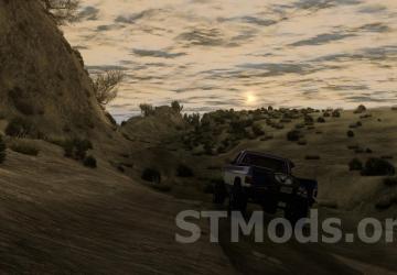 REKT Ridiculous Sand Dunes Map version 1.1.2 for BeamNG.drive (v0.35.x)