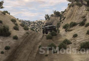 REKT Ridiculous Sand Dunes Map version 1.1.2 for BeamNG.drive (v0.35.x)