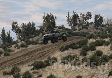 REKT Ridiculous Sand Dunes Map version 1.1.2 for BeamNG.drive (v0.35.x)