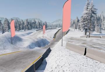 Snowtrax Map version 0.3 for BeamNG.drive (v0.35.x)