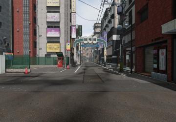 Sotenbori, Osaka (Yakuza Like A Dragon) Map v1.0 for BeamNG.drive (v0.35.x)