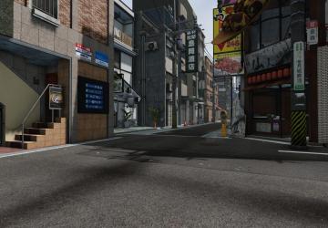 Sotenbori, Osaka (Yakuza Like A Dragon) Map v1.0 for BeamNG.drive (v0.35.x)