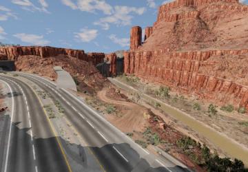 The Road Trip Map version 0.1.2 for BeamNG.drive