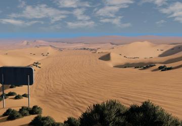Map Toxic Sand Dunes Map version 1.1 for BeamNG.drive (v0.30.x)