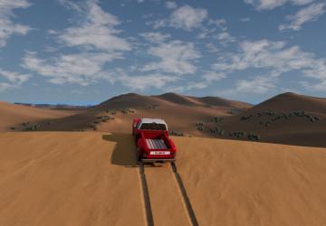 Map Toxic Sand Dunes Map version 1.1 for BeamNG.drive (v0.30.x)