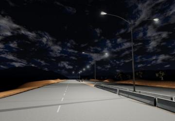 Map Toxic Sand Dunes Map version 1.1 for BeamNG.drive (v0.30.x)