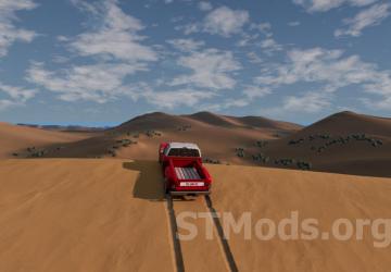 Toxic Sand Dunes Map version 1.2 for BeamNG.drive (v0.30.x)