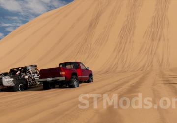 Toxic Sand Dunes Map version 1.2 for BeamNG.drive (v0.30.x)