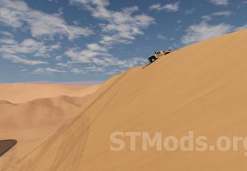 Toxic Sand Dunes Map version 1.2 for BeamNG.drive (v0.30.x)