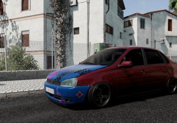 Lada Kalina version 1.0 for BeamNG.drive (v0.29.x)