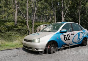 Lada Kalina version 1.0.1 for BeamNG.drive (v0.29.x)