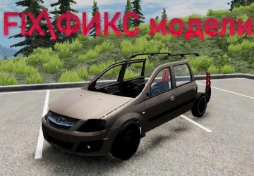 Lada Largus 2021 Remake version 5.1 for BeamNG.drive (v0.34.X)