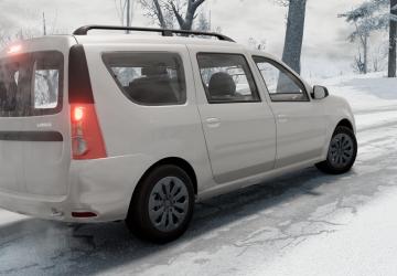 Lada Largus version 1.0 for BeamNG.drive (v0.31.x)