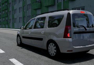 Lada Largus/Renault Logan/Dacia Logan version 1.0 for BeamNG.drive (v0.30.x)